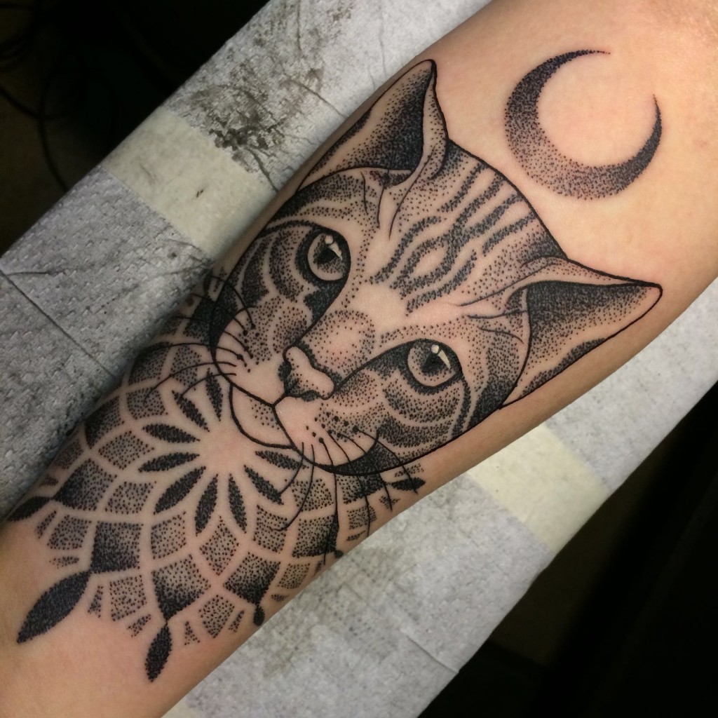 Helsinki Ink, Helsinki Ink 2016, tatuointimessut, Helsingin tatuointimessut, kissatatuointi, dotwork kissa, dotwork cat, cat tattoo, cattoo, dotwork cat tattoo, dotwork tattoo, dotwork tatuointi, zombie tattoo, zombie tattoo helsinki