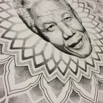 Mandala, Mandela, mandelamandala, nelson mandela, nelsonmandala, drawing, mandala drawing, Sallzombie tattoo, zombie tattoo helsinki