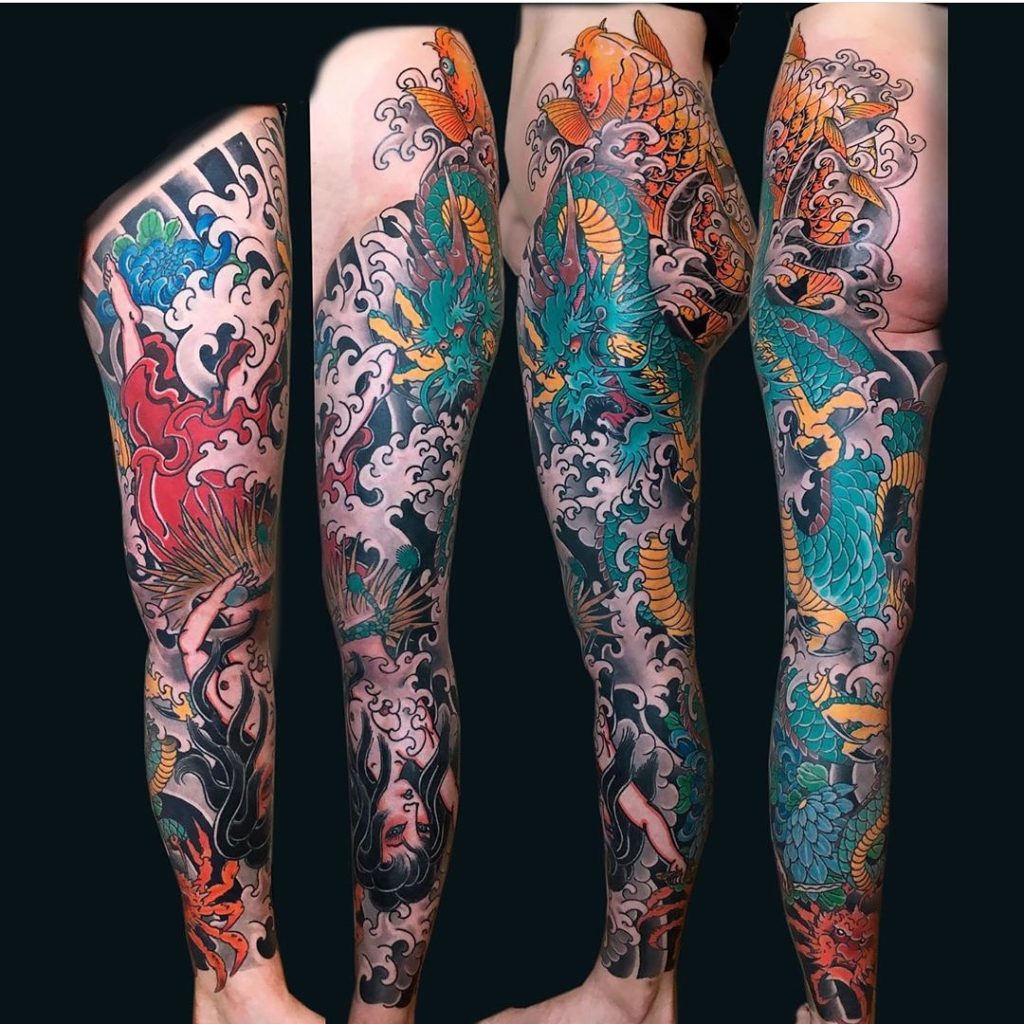 japanilainen tatuointi, japanese tattoo, japanese tattoo in finland, japanilainen tatuointi, custom tattoo, tatuointi kerava, kerava tattoo, zombie tattoo, zombietattoofi, zombie tattoo kerava